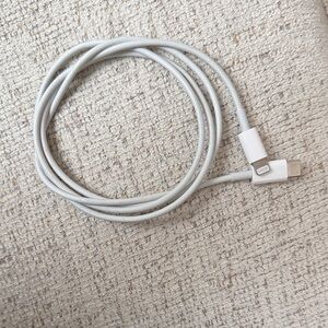 White Charging Cable